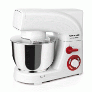 Taurus Mixing Chef 1200W Mixeur sur socle avec bol de 5,5L, 6 vitesses + fonction turbo, 2 programmes électroniques - blanc plastique 913516000