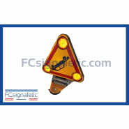 Triangle Triflash AK31 autonome magnétique 500 mm 2 faces classe 2 LEDWORK LWK0560-AK31 Triangle Triflash AK31 autonome magnétique 500 mm 2 faces classe 2 LEDWORK LWK0560-AK31