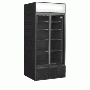 Vitrine réfrigérée FSC891S Black- 2 portes TEFCOLD