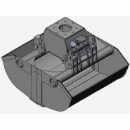 Bennes preneuses pour pelles tcb1250 hd - intermercato