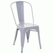 Décoshop26 - Chaise de salle à manger style industriel factory métal gris 04_0002027 - gris 3000541332698 Décoshop26 - Chaise de salle à manger style industriel factory métal gris 04_0002027 - gris 3000541332698