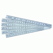 Mesure pliante plastique 1 m