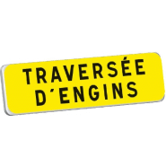 Panonceaux Taliasign KM 900x250 mm classe 1 Dangers Temporaires - PNTLGLV1KM-TL02/TE_0