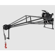 Potence treillis avec treuil ligne simple 900 kg - ATT-04-028 - MAGNITH