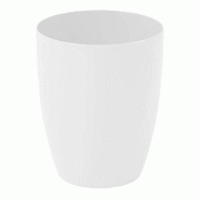 Prosperplast - Pot COUBI ORCHID 2,4 L - 16x16x18,3 cm, blanc - blanc plastique polypropylène ZA4201
