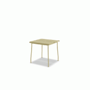Table de café en métal FLANER - jaune