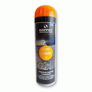 Traceur de chantier S-MARK fluo 3/6 mois 500ml - SOPPEC - Orange