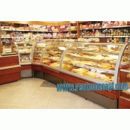 VITRINE BOULANGERIE ELEGANT 05 STANDARD VITRINE NON RÉFRIGÉRÉE ANGLE INTÉRIEUR45°(9AL0089) VITRINE BOULANGERIE ELEGANT 05 STANDARD VITRINE NON RÉFRIGÉRÉE ANGLE INTÉRIEUR45°(9AL0089)