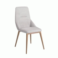 AC ANGEL CERDA Angel Cerdá Chaise en tissu gris clair 4132C 48 x 60 x 90 - gris textile 8435631027140 AC ANGEL CERDA Angel Cerdá Chaise en tissu gris clair 4132C 48 x 60 x 90 - gris textile 8435631027140