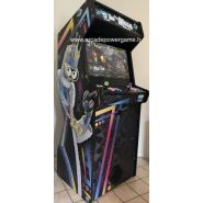 Arcade prémium z27 - borne de jeu - arcade power game - double serrure