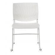 Ch-w 1700 - chaises empilables - cschair - dimensions : l 460 x p 510 x h 802 mm