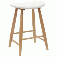 Chaises de salle à manger 2 pcs Naturel 46 x 37 x 63 cm Modèle Orion Extensible - 8721359374957