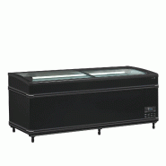 Congélateur de supermarché SFI185B HC-CF VS Noir TEFCOLD