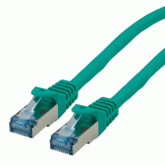 Cordon ROLINE S/FTP(PiMF) Cat.6A / 10 Gigabit, LSOH, Component Level, vert, 10 m_0