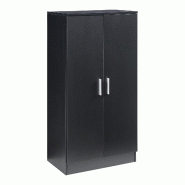 Helloshop26 - Armoire étagère meuble de rangement à chaussures avec 2 portes 108 x 55 x 35 cm noir 03_0008950 - noir 3000224434961