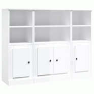 Helloshop26 - Buffet bahut commode armoire meuble de rangement organisateur cuisine salle de séjour salons 3 pcs brillant bois 02_0037032 - 300021317 Helloshop26 - Buffet bahut commode armoire meuble de rangement organisateur cuisine salle de séjour salons 3 pcs brillant bois 02_0037032 - 300021317