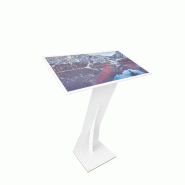 KIMEX - Support de sol pour écran Samsung E-Paper 32" - blanc 3700685427372