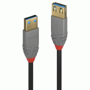 LINDY 2m USB 3.0 Type A extension cable A male / female