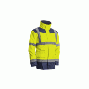 Parka hi-viz 4/1 jaune/marine 3m classe 3 kanata taille l