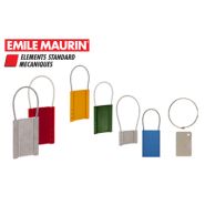 Plaquettes d'identification Emile Maurin - Aluminium ou inox, personnalisables recto verso