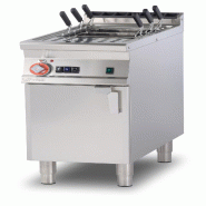 Redcook Cuiseur de pâtes à gaz 40 litres avec chargement automatique. Structure en acier inoxydable. Dimensions 40x90 h90 cm. Modèle CPA-94G - 2035