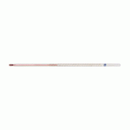 Thermomètre échelle int. Liquide rouge, -10/200 - Ref.: KJD008 Thermomètre échelle int. Liquide rouge, -10/200 - Ref.: KJD008