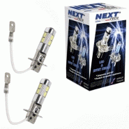 Ampoules H7 LED ventilées compactes 75W blanc - Next-Tech