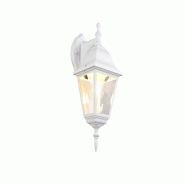 Applique extérieure Livenza 1x E27 IP44 blanc mat aluminium et verre transparent - 205767131 - blanc 4017807693683