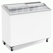CombiSteel Congélateur bahut couvercle en verre 461 L - blanc acier CC3456 CombiSteel Congélateur bahut couvercle en verre 461 L - blanc acier CC3456