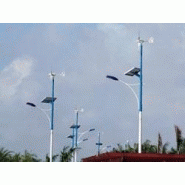 Lampadaire urbain solaire autonome