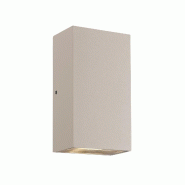 Nordlux Applique murale ROLD Flat Métal Sablé, H.16 - IP54 - LED Module / Extérieur - marron 5704924012419