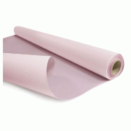 Papier kraft duo rose pâle/violet 0,80x40 m