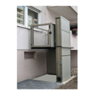 Plateforme élévatrice  robuste et adaptable pour édifices privés ou publics à l'intérieur ou à l'extérieur - OPAL