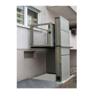 Plateforme élévatrice  robuste et adaptable pour lieux privés ou publics à l'intérieur ou à l'extérieur - OPAL