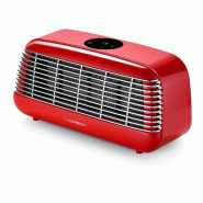 Thomson THSFC25DR Fifty Digital Vintage 1500W Rouge Chauffe-Céramique Fifty Digital Vintage 1500W Rouge - THSFC25DR
