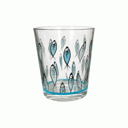 Verres Arca Fish, lot de 6, 32,5 cl, transparents - transparent verre 8055039562229 Verres Arca Fish, lot de 6, 32,5 cl, transparents - transparent verre 8055039562229