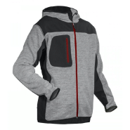 Veste softshell tricot bora gris clair/noir tl - COVERGUARD - 5borml - 667535