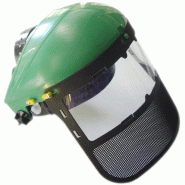 Visière combinée - Casque de protection pour travaux d'élagage, forestiers et de chantier