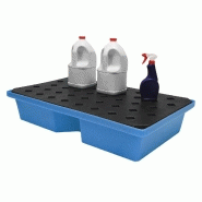Bac de rétention 63 l avec caillebotis Ecospill LB60M