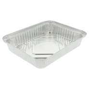 Barquettes en aluminium refermables avec couvercle en option - BQTRFAL-GP05_0