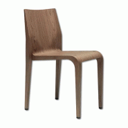 Chaise de restauration - Bois, Empilable + 1 HS et al. CHSHN44x49BoisMarrEmpi