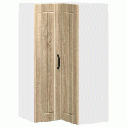 Helloshop26 - Armoire murale de cuisine moderne design élégant 57 x 57 x 100 cm en bois d'ingénierie chêne sonoma 02_0054173 - Bois massif 3000238