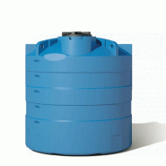 Réservoir rotomoulé en polyéthylène 3 000L aérien - qualité alimentaire, anti-UV Réservoir rotomoulé en polyéthylène 3 000L aérien - qualité alimentaire, anti-UV