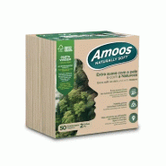 Serviettes 40x40 2Fls Naturellement Douces P&P 50un - marron 651662529