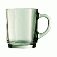 6 mugs 25cl Alba - Luminarc - vert verre 10883314943358 6 mugs 25cl Alba - Luminarc - vert verre 10883314943358