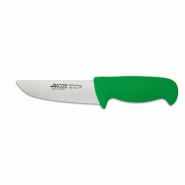 Arcos Série 2900 - Couteau de cuisine - Lame en acier inoxydable Nitrum 130 mm - Poignée en polypropylène de couleur verte - vert inox 290421