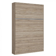 Armoire lit escamotable BERMUDES  chêne 140*200 cm