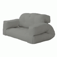 CANAPÉ FUTON STANDARD CONVERTIBLE HIPPO SOFA COULEUR GRIS