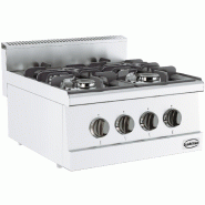 Cuisiniere a gaz 4 bruleurs a poser gamme 600 - P7178.0010