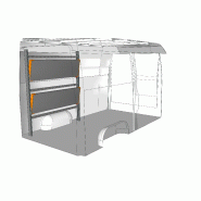 Etagere rab. Passage de roue l.1520 - u191262